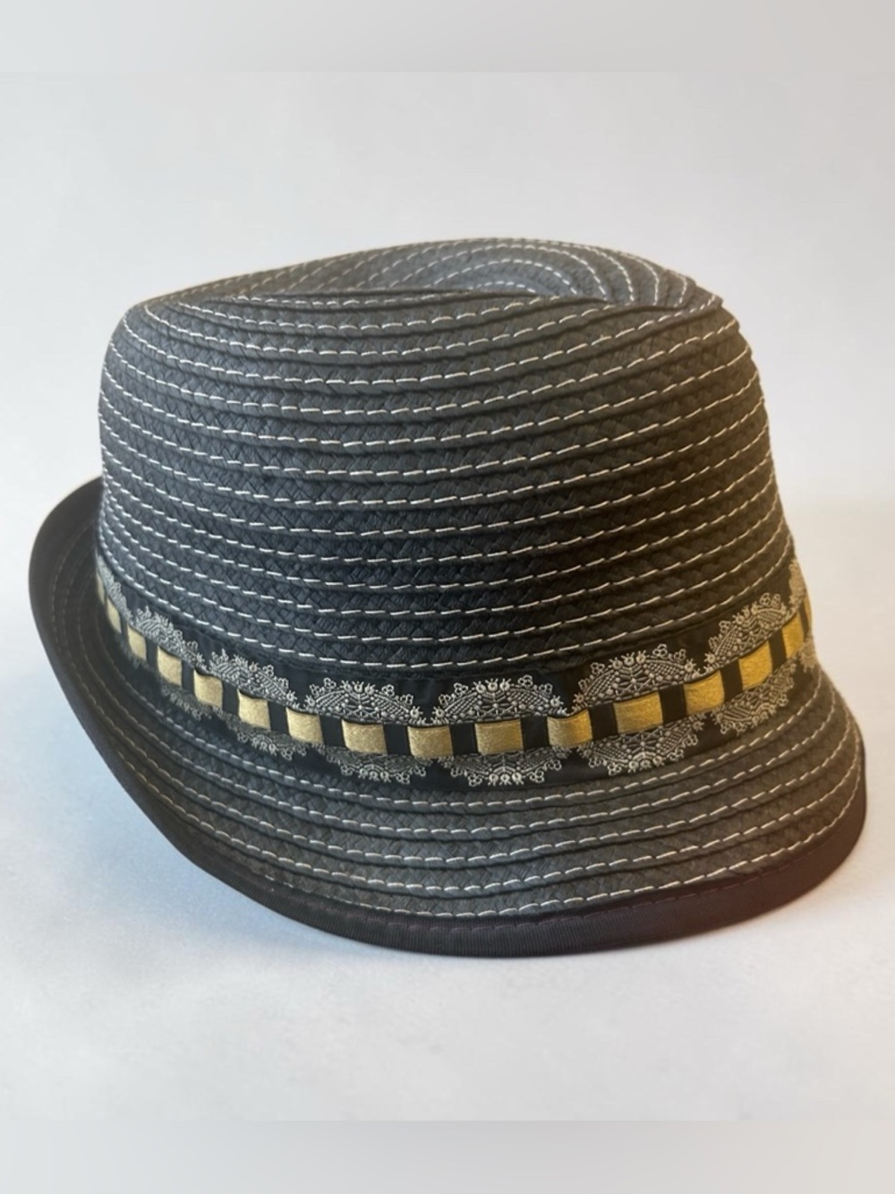 ROBERT GRAHAM 100% Papier Fedora Hat